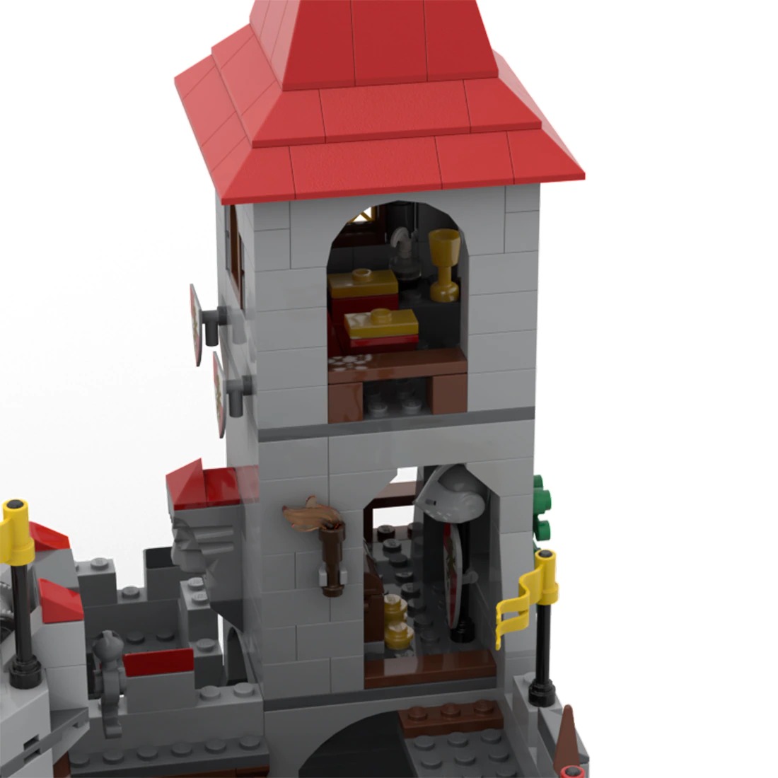 Creator MOC-102994 King’s Mountain Castle from 7946 MOCBRICKLAND