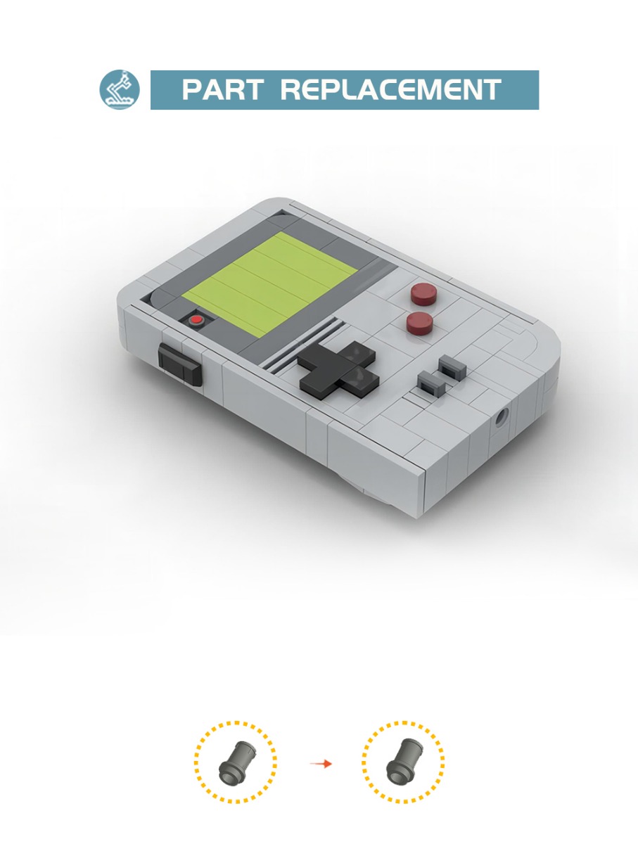 Creator MOC-127451 Game Boy MOCBRICKLAND