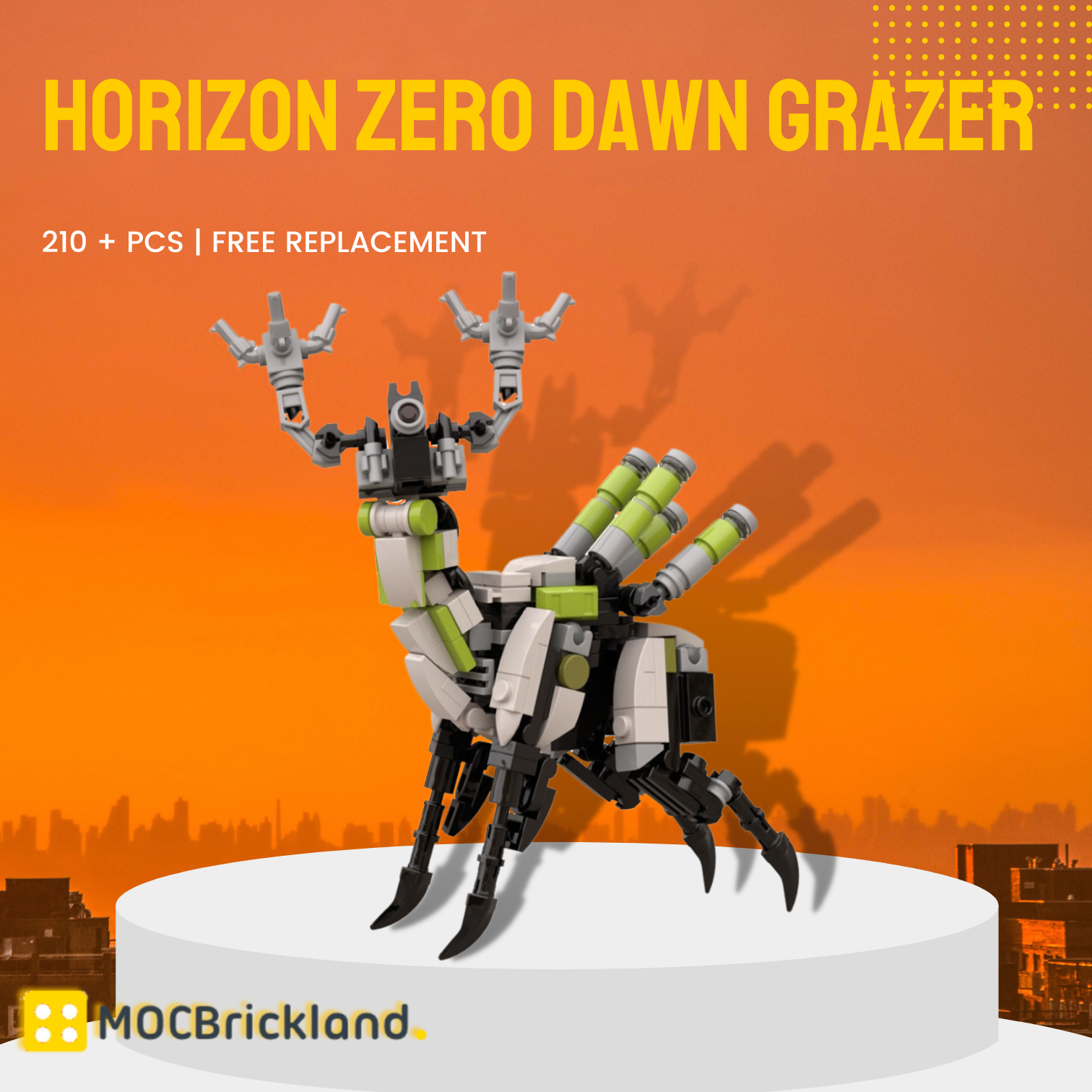 Creator MOC-89531 Horizon Zero Dawn Grazer MOCBRICKLAND