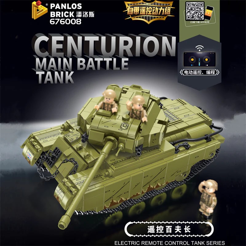 Military PANLOS 676008 RC Centurion Main Battle Tank