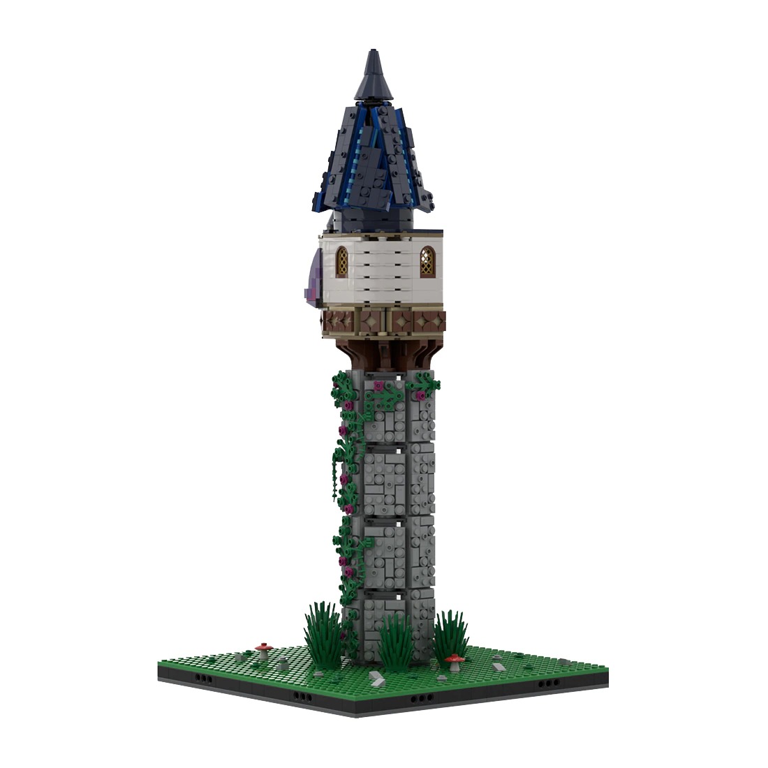 Rapunzel Tower Modular Fairy Tale World MOC 68309 2