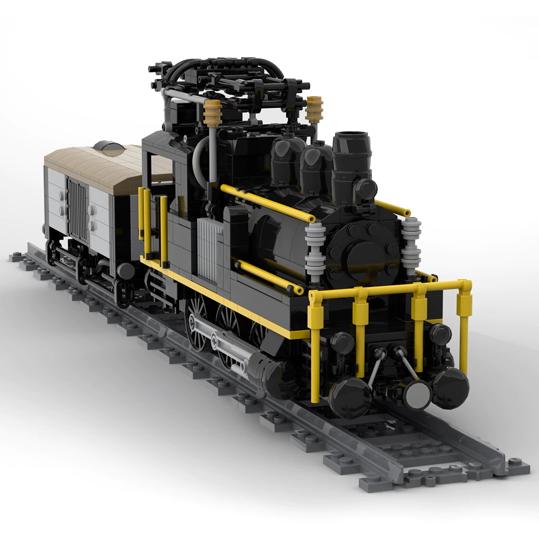 Swiss Electrified Steam Locomotive MOC 58561 2