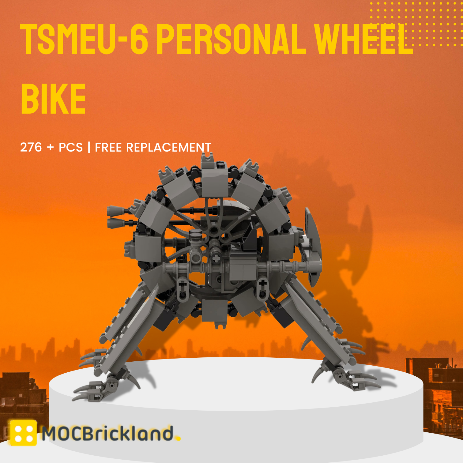 Star Wars MOC-103635 Tsmeu-6 Personal Wheel Bike MOCBRICKLAND