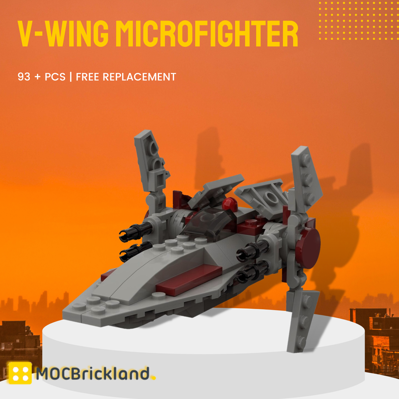 V Wing Microfighter MOC 81294
