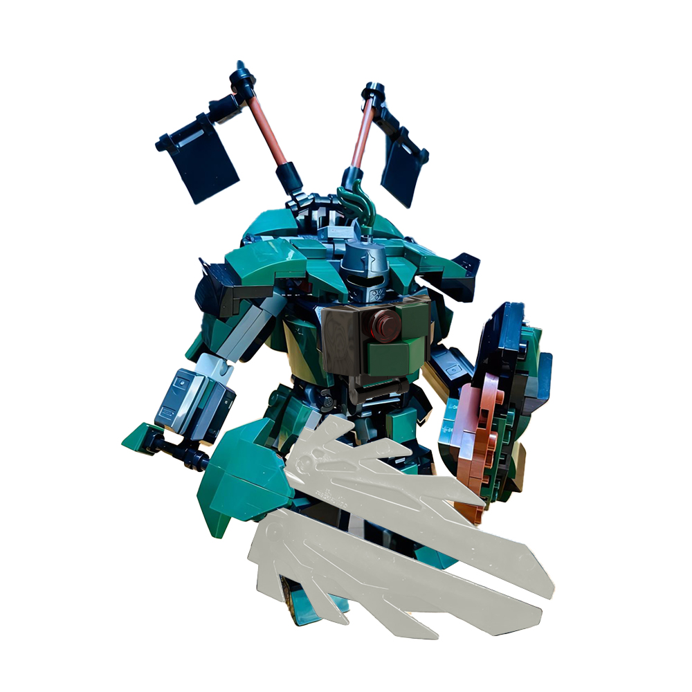 Movie MOC-124685 Wing Knight Mech Suite MOCBRICKLAND