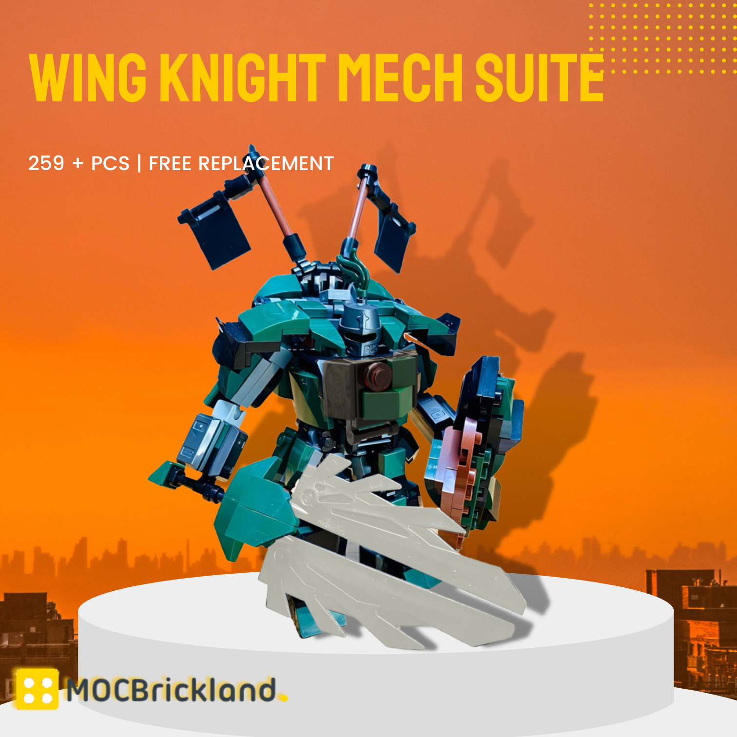 Wing Knight Mech Suite MOC 124685 5
