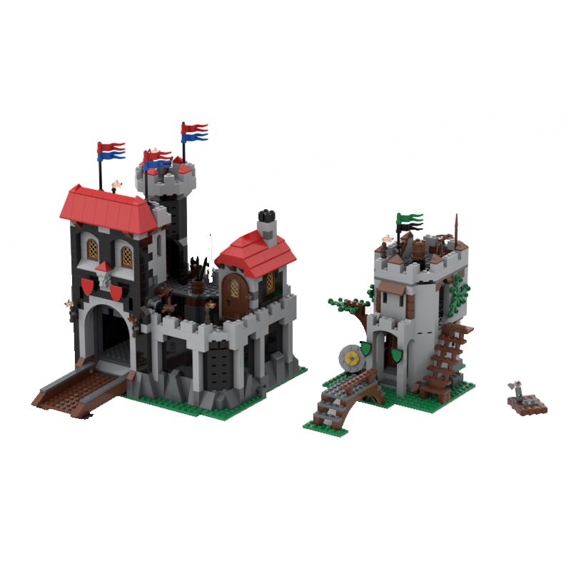 Creator MOC-116972 Medieval Black Castle MOCBRICKLAND - LEPIN™ Land Shop