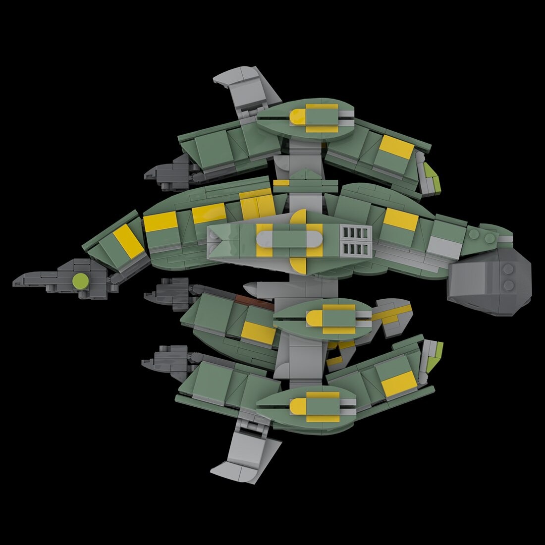 Space MOC-117535 Breen Ship MOCBRICKLAND