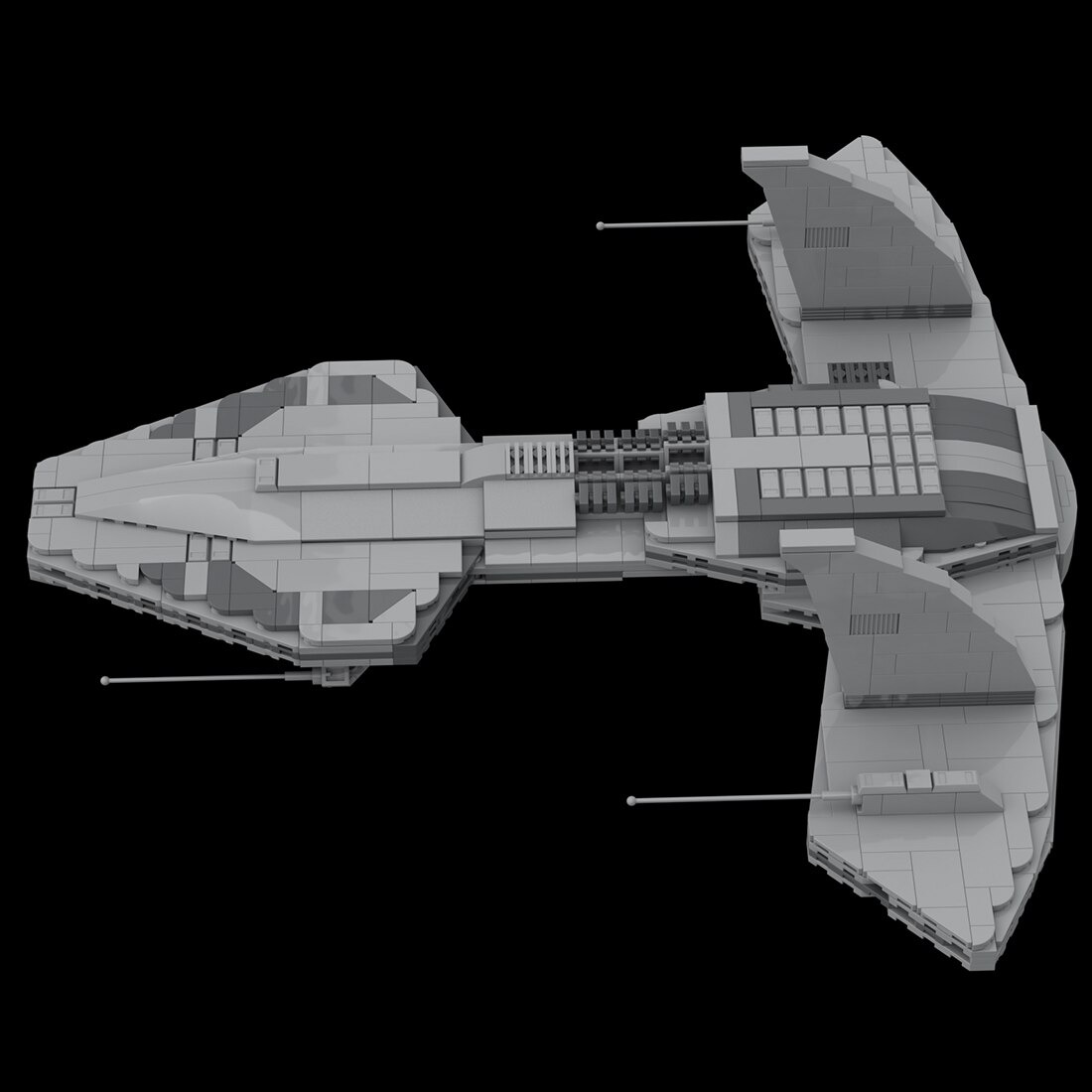 Space MOC-125762 Asgard O’Neill-class Ship MOCBRICKLAND