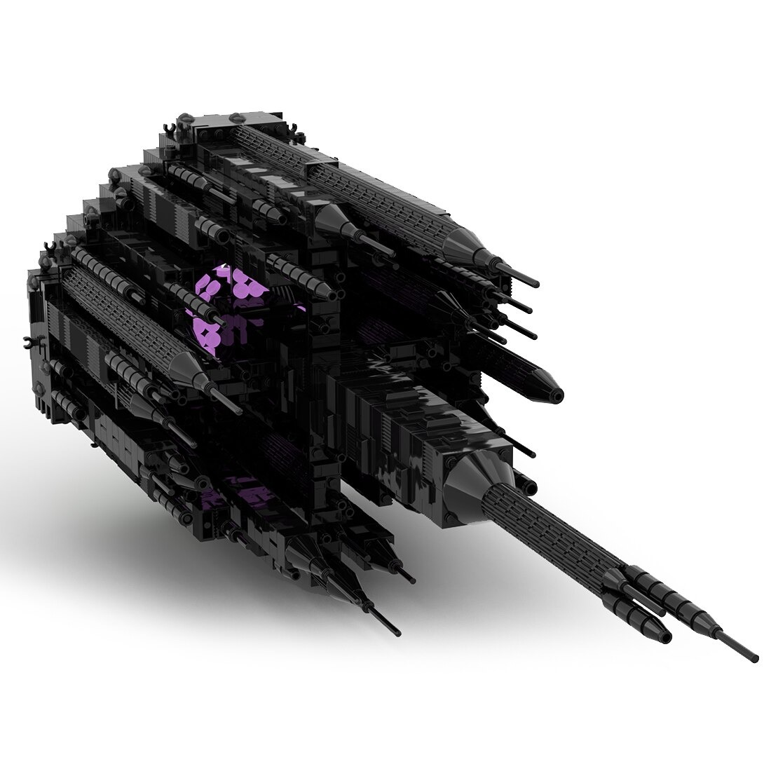 moc 125965 replicator cruiser space wars main 2 1