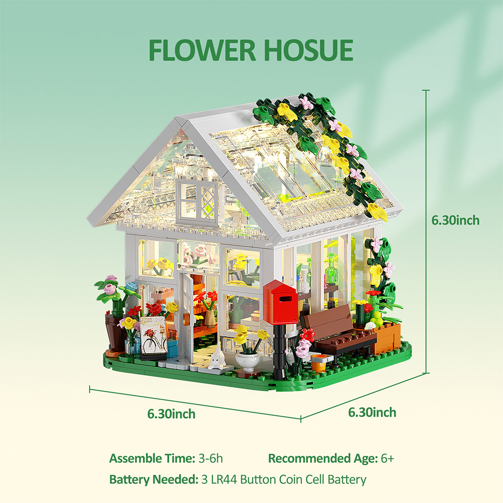 MOC Flower House 2