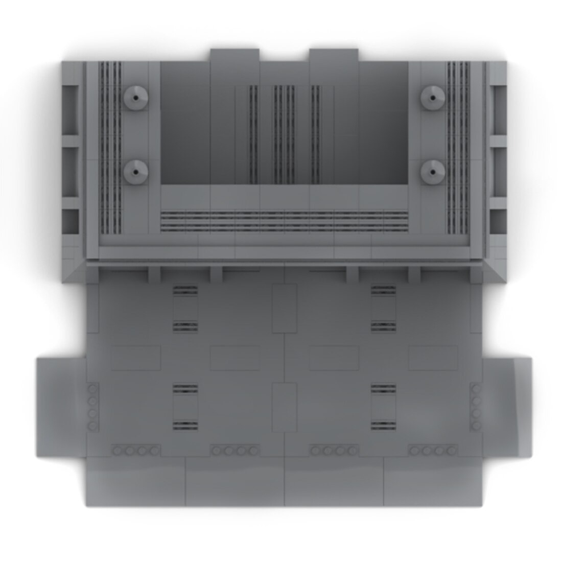 Sci-Fi Space Wars Modular Escape Pod Model MOC-96787 Space With 389pcs -  MOC Brick Land