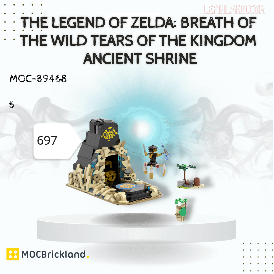 MOC Factory 89452 The Legend of Zelda: Breath of the wild Master Sword  Movies and Games
