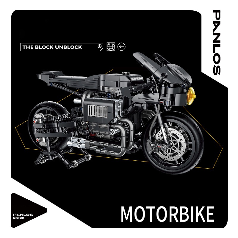 Panlos 672009 Black Bat Motorbike 5