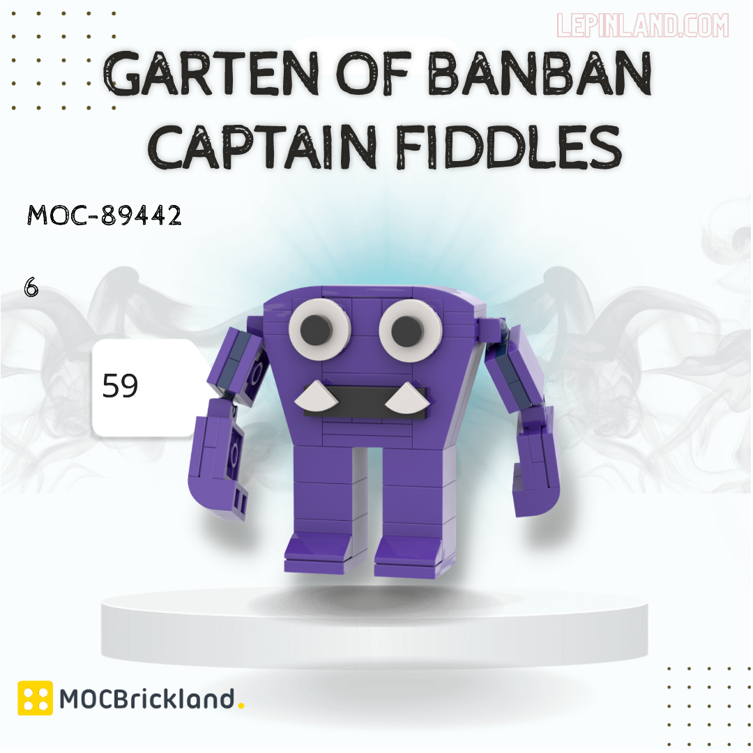 MOC Factory Creator Expert 89442 Garten of Banban Captain Fiddles