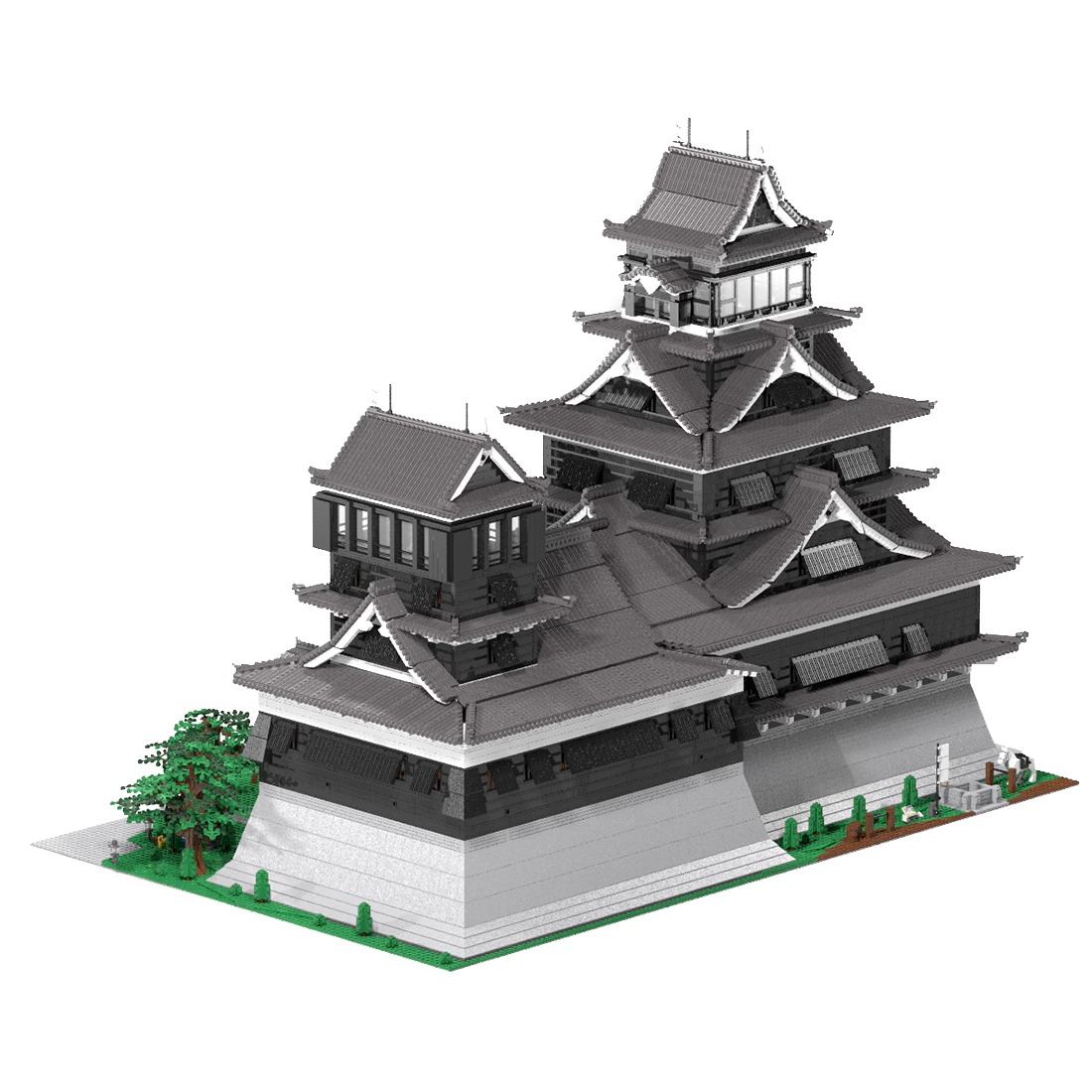 kumamoto castle model street view moc bu main 1