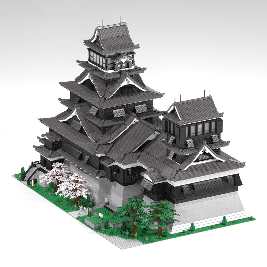 kumamoto castle model street view moc bu main 3