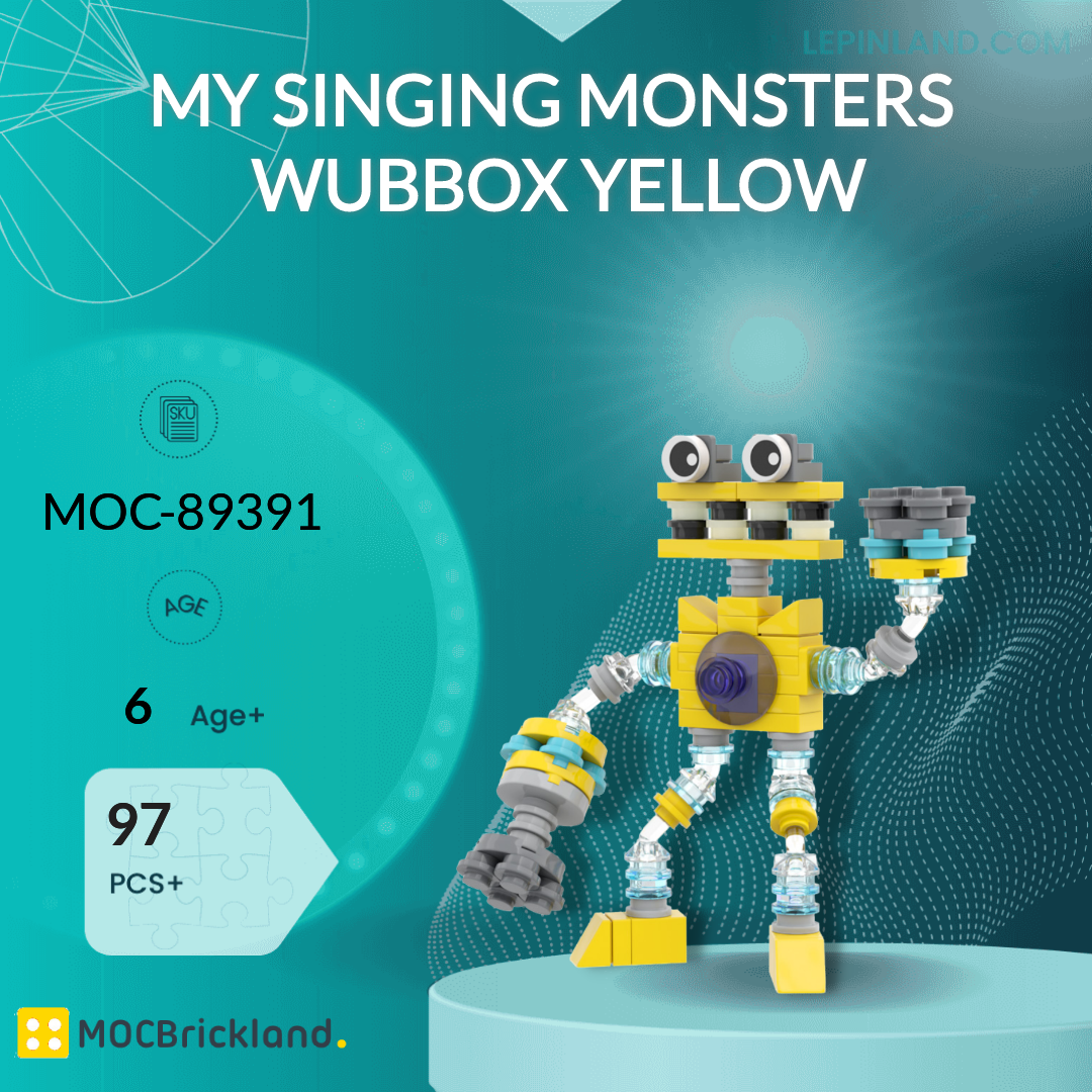 Movies and Games MOCBRICKLAND 89391 My Singing Monsters Wubbox
