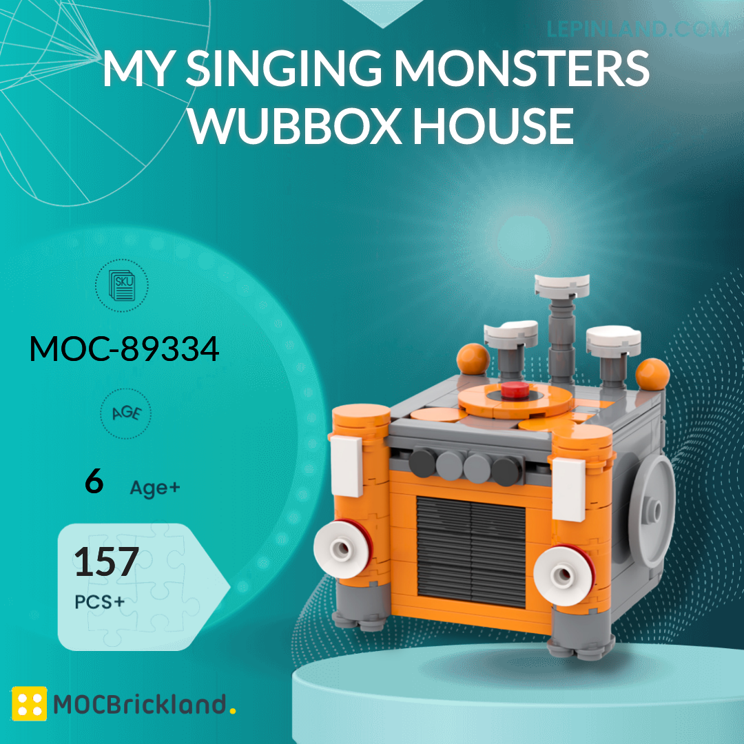 My Singing Monsters Wubbox MOCBRICKLAND 89343 Creator Expert with