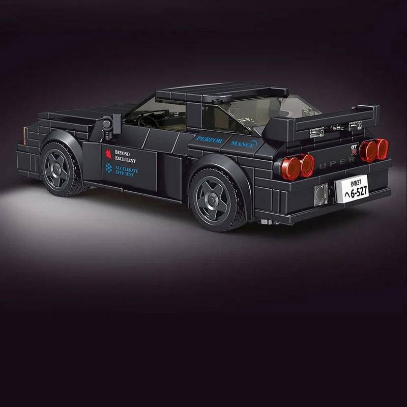 Mould King 27014 Super Racer Speed Champions Nissan GTR32 3