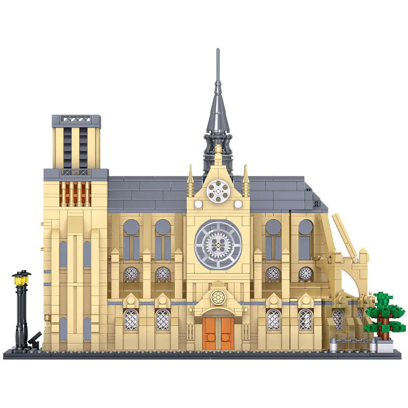 ZHEGAO QL0964 Cathedrale Notre Dame de Paris 3