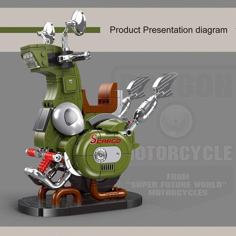 CBOX JD001 Dragon Motobcycle 3