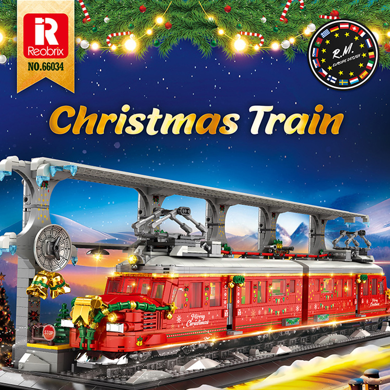 Reobrix 66034 Christmas Train 1