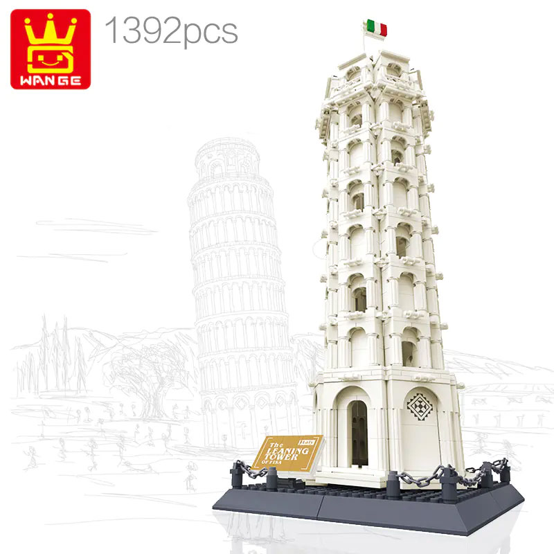 Wange 5214 The Leaning Tower of Pisa Italy 1