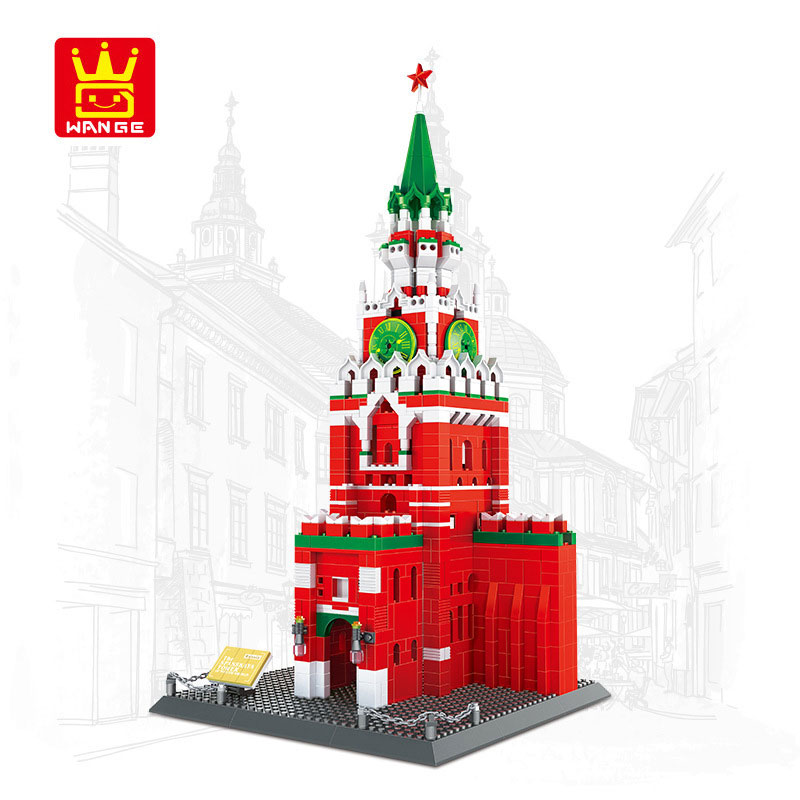 Wange 5219 The Spasskaya Tower of Moscow Kremlin 1