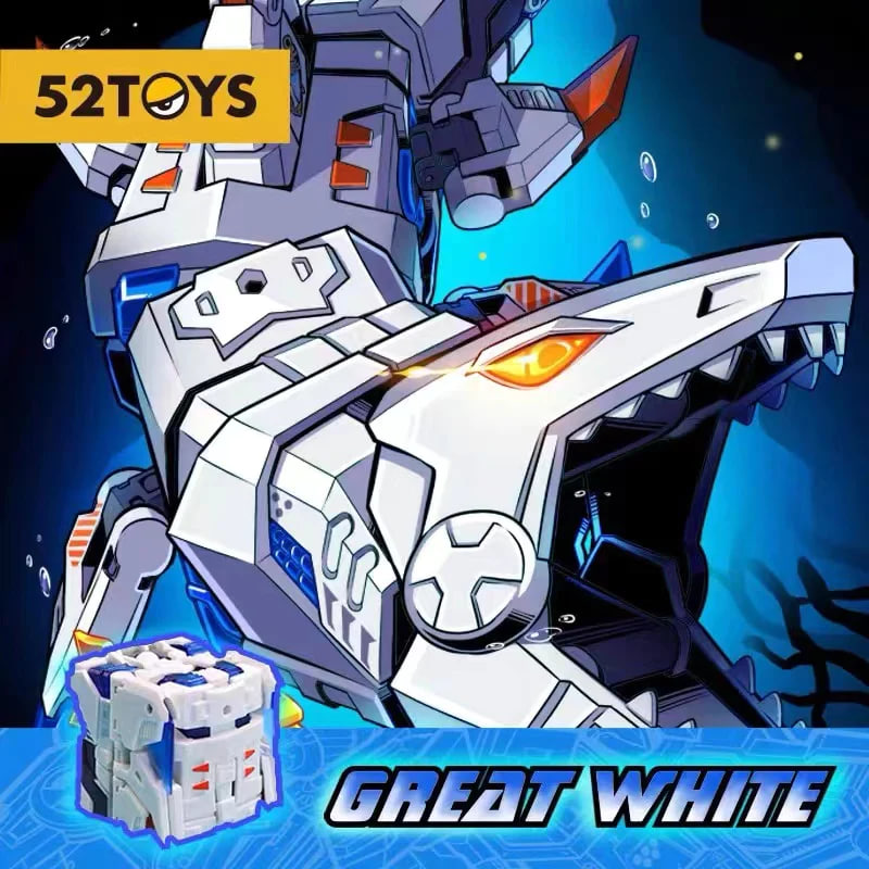52TOYS BeastBox BB 17GW Great White Shark 5