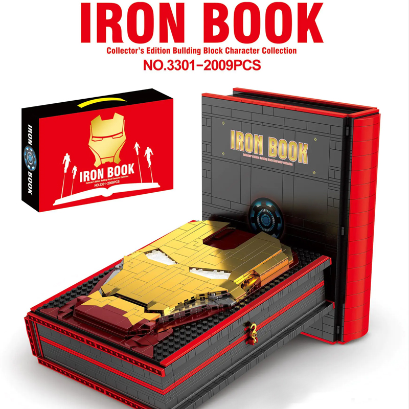 Custom 3301 J15 Iron Book Marvel Super Heroes 1