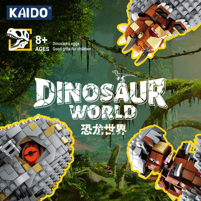 KAIDO KD99009 Dinosaur World 5