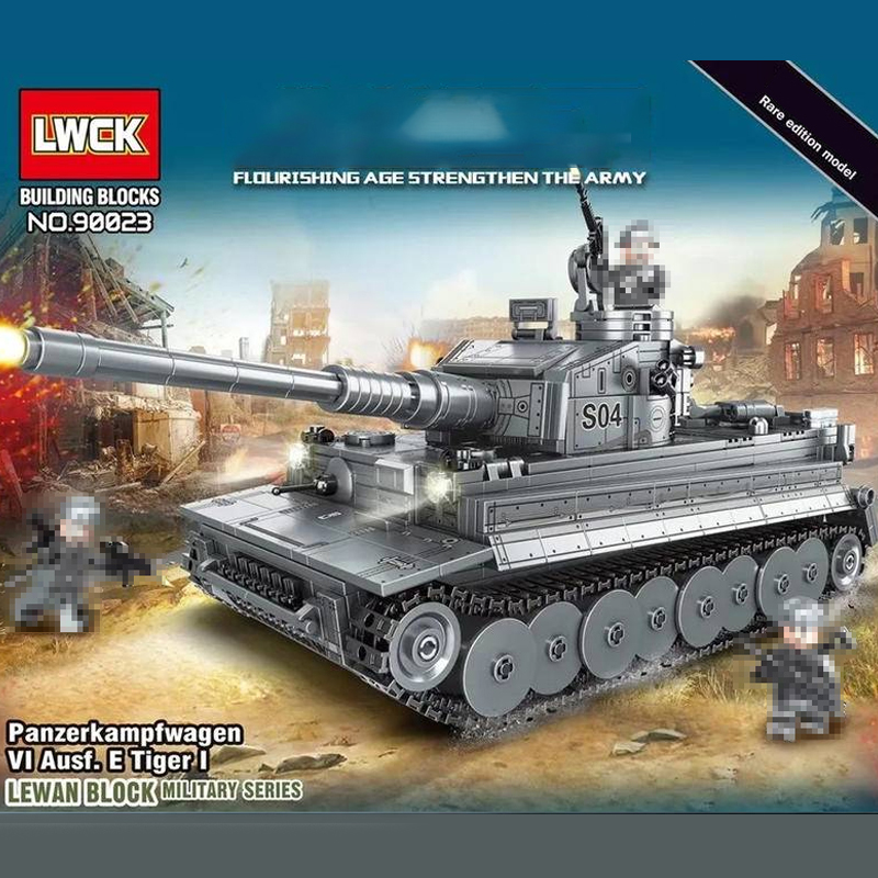 LWCK 90023 Flourishing Age Strengthen The Army Panzerkampfwagen Tiger Ausfuhrung E 1