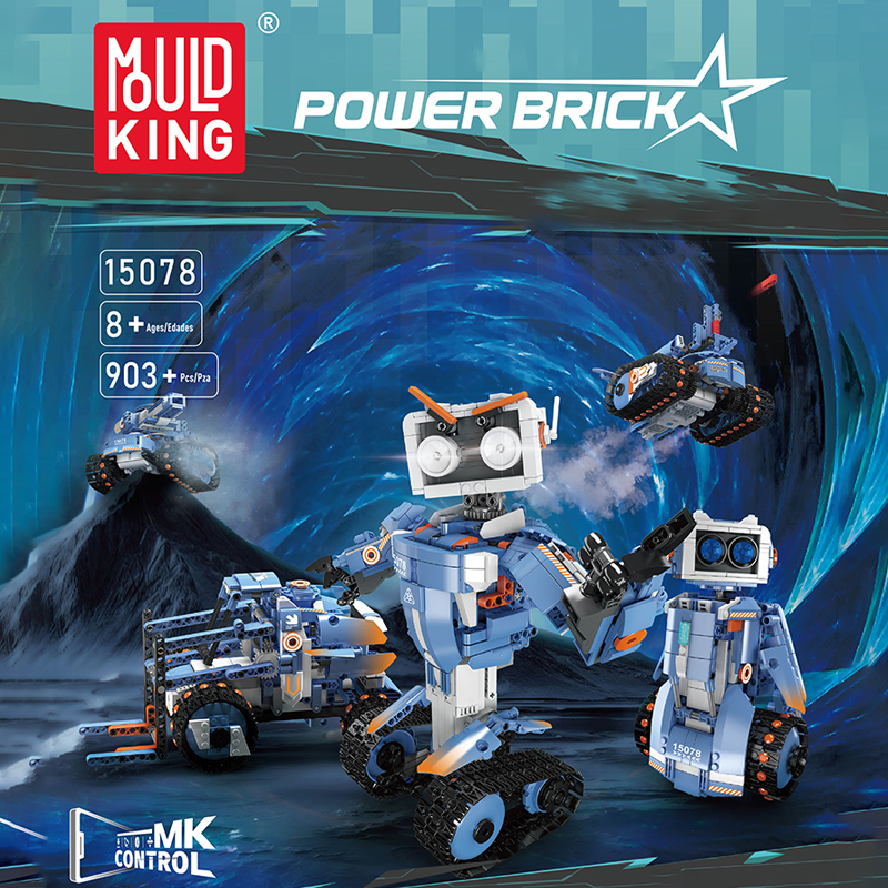Mould King 15078 Motor Five Change Robot Carl 1
