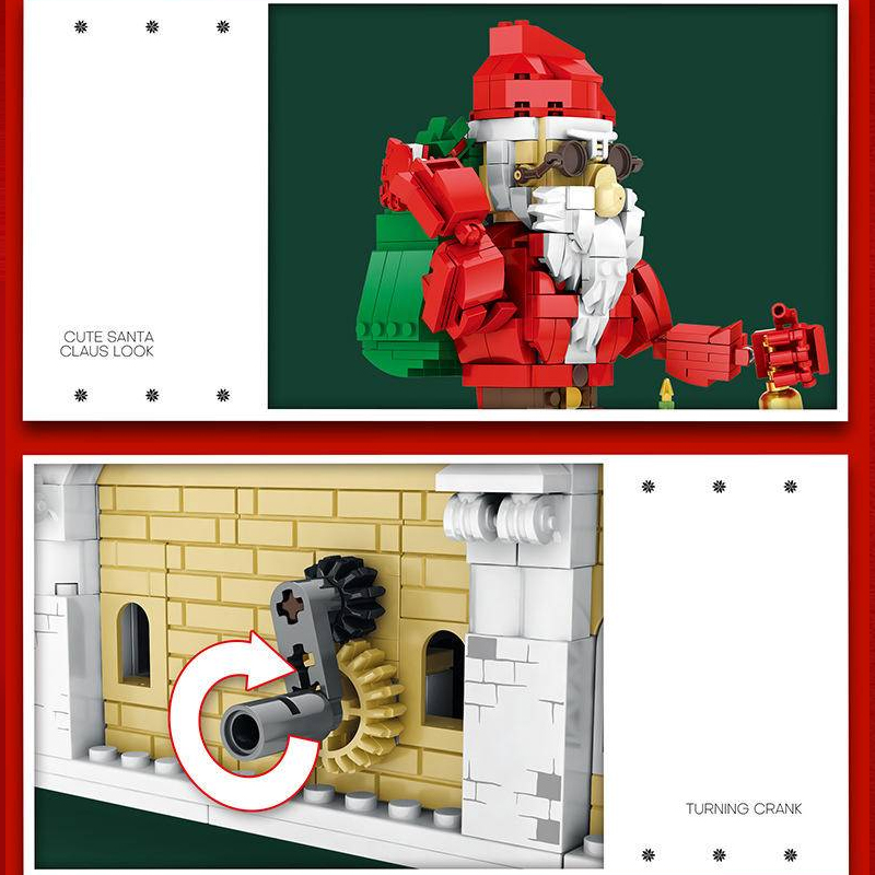 Reobrix 66001 Santa Coming Christmas 5