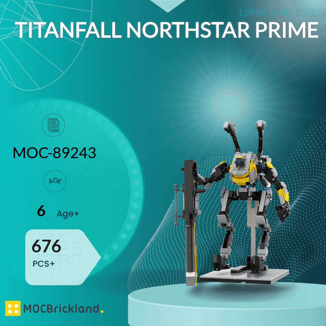 MOC Factory Movies and Games 89243 Titanfall Northstar Prime