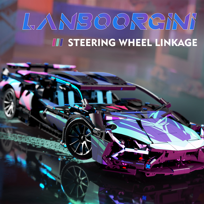 Custom 910 Cyberpunk Lamborghini 3
