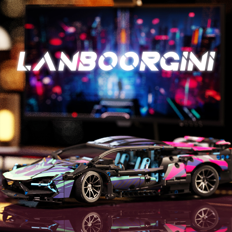 Custom 910 Cyberpunk Lamborghini 8