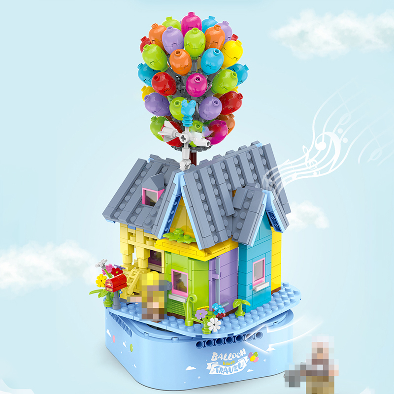 GULY 60504 Flying House Music Box 3