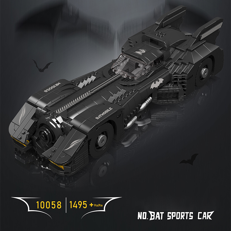 Mould King 10058 Bat Sports Car 1