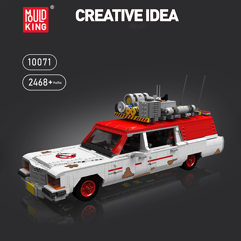 Mould King 10071 Ghost Hunter Bus 1