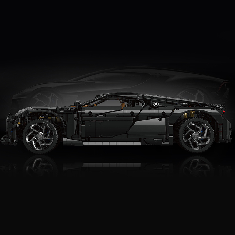 Mould King 13163 Bugatti La Voiture Noire With Motor 3