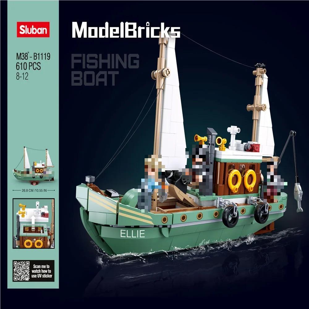 Sluban M38 B1119 Fishing Boat 1