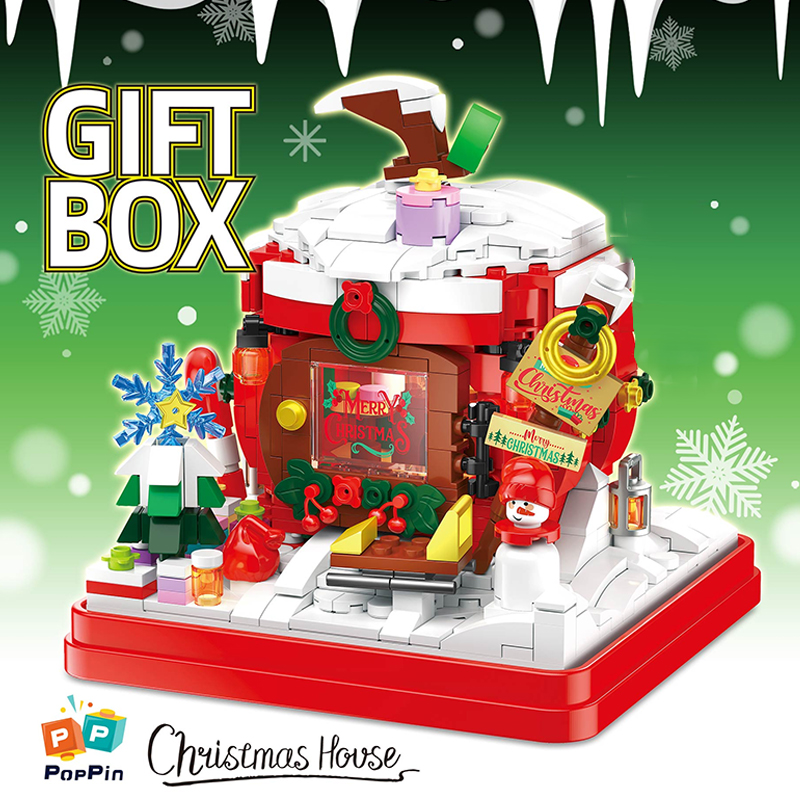 ZHEGAO 662024 Gift Box Christmas House 1