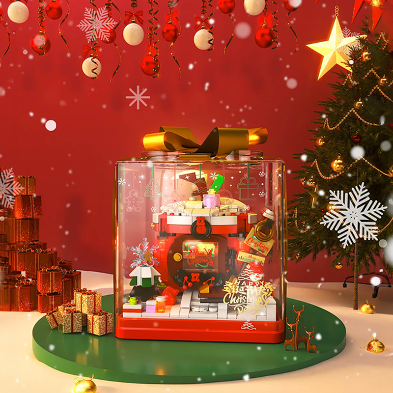 ZHEGAO 662024 Gift Box Christmas House 2