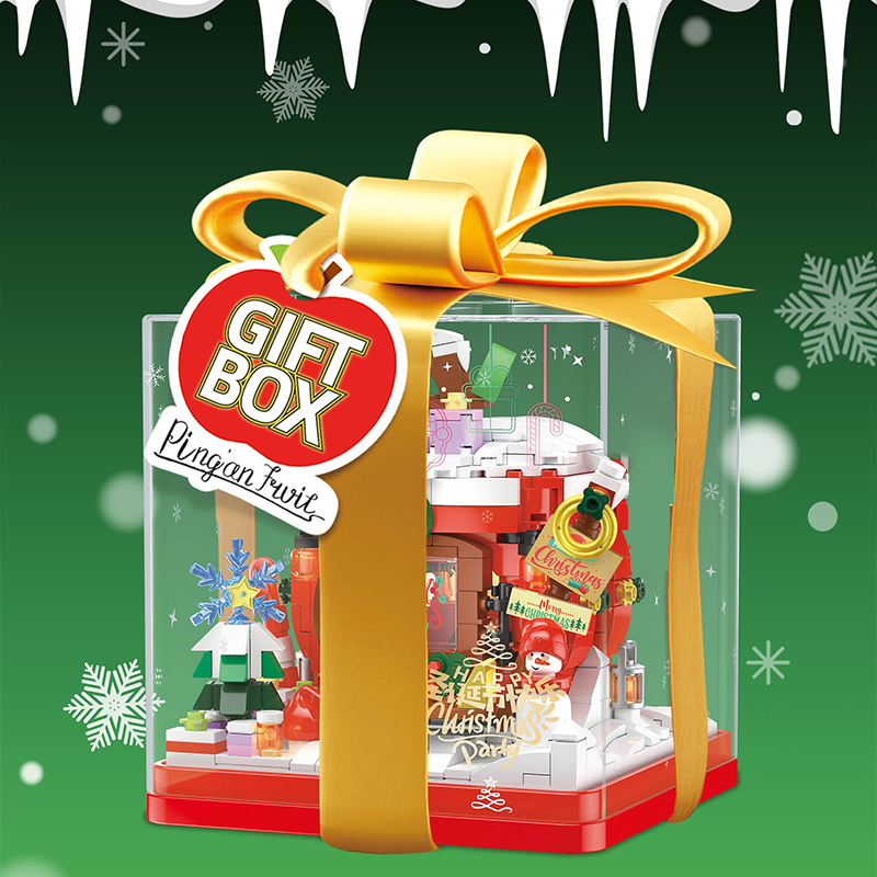 ZHEGAO 662024 Gift Box Christmas House 3