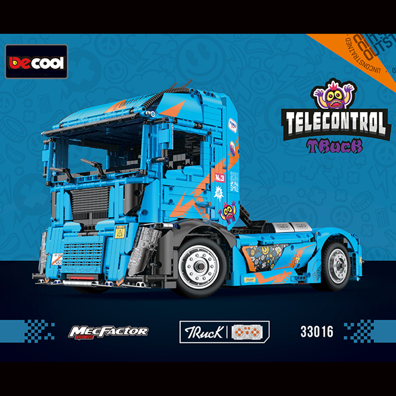 Decool 33016 Telecontrol Truck With Motor 1