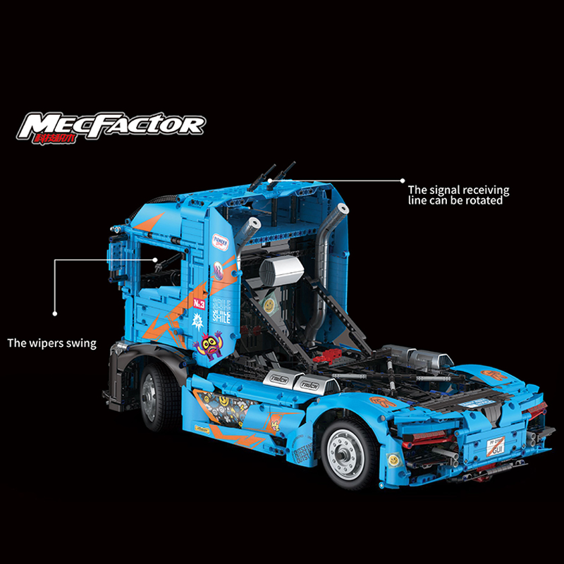 Decool 33016 Telecontrol Truck With Motor 2