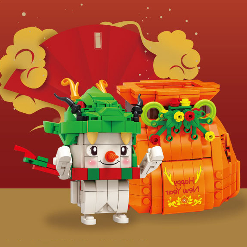 Kaido KD99011 Little Dragon Snowman Lucky Bag Christmas 5