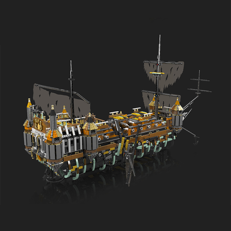 Mould King 13188 Mary Pirate Ship 3